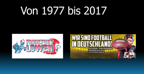 Von 1977 bis 2017