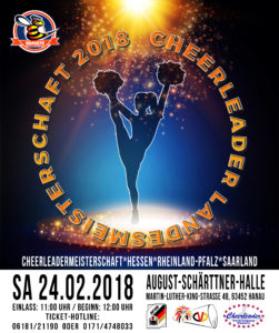 Jubiläums Cheerleadermeisterschaft in Hanau