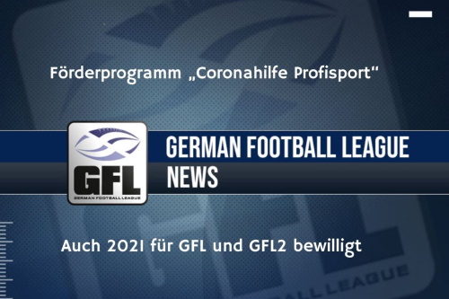 Coronahilfe Profisport auch für GFL und GFL2