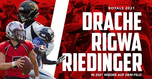 Lucas Drache, Mo Riedinger und Nico Rigwa spielen als Widereceiver für die Royals