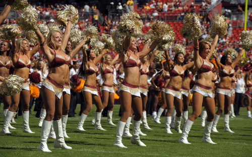 Washington Redskins Cheerleader, Archivfoto