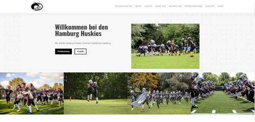 Hamburg Huskies neue Website