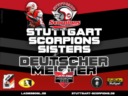 Stuttgart Scorpions Sisters sind deutscher Meister 2022