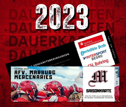 Marburg Mercenaries Dauerkarten 2023